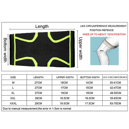 Elastic Compression Knee Support Brace