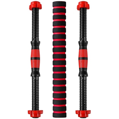 Adjustable Threaded Dumbbell Handle Bar Set