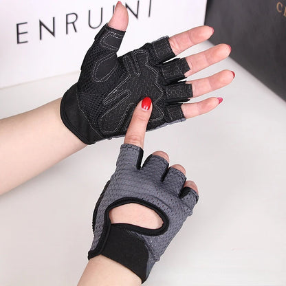 Breathable Cycling Fingerless Gloves