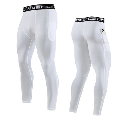 Men's Fitness Running Compression Pants