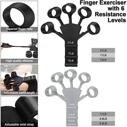 Hand Grip Strengthener with 6 Levels