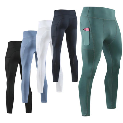 Men's Fitness Running Compression Pants