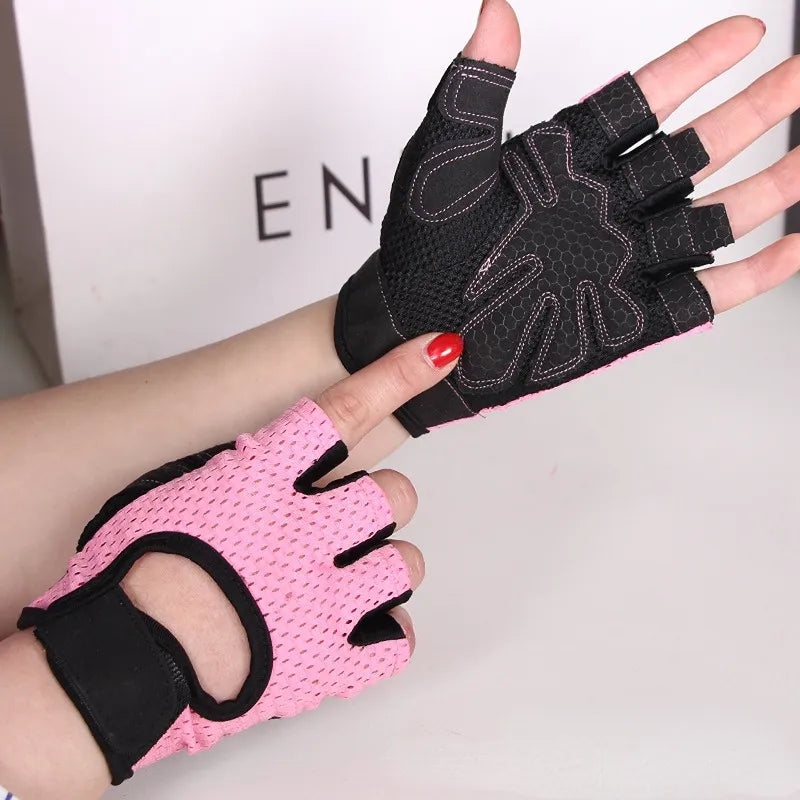 Breathable Cycling Fingerless Gloves