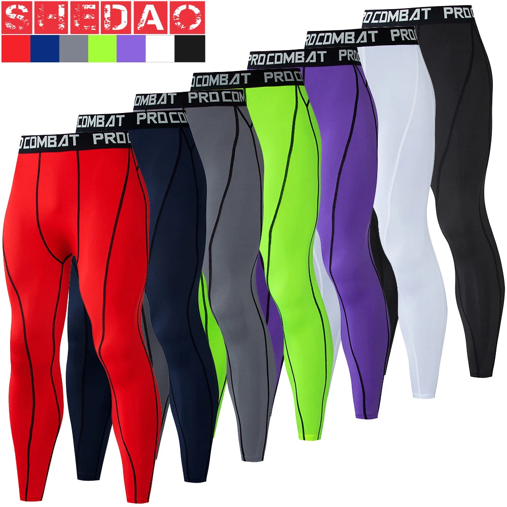 Men's Fitness Running Compression Pants